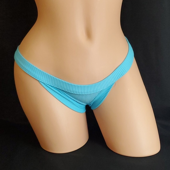 FRANKIES BIKINIS Cole bottom aqua - Picture 2 of 3